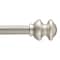 Kenney Mfg Kenney Kendall 5/8" Standard Decorative Window Curtain Rod, 28-48", Brushed Nickel KN71716V1 - alternate 1